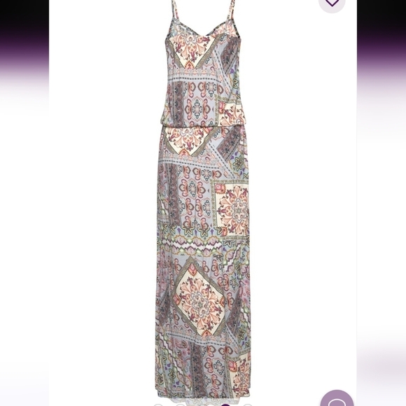 Bohemian Maxi Dress in Multicolor - Picture 4 of 11